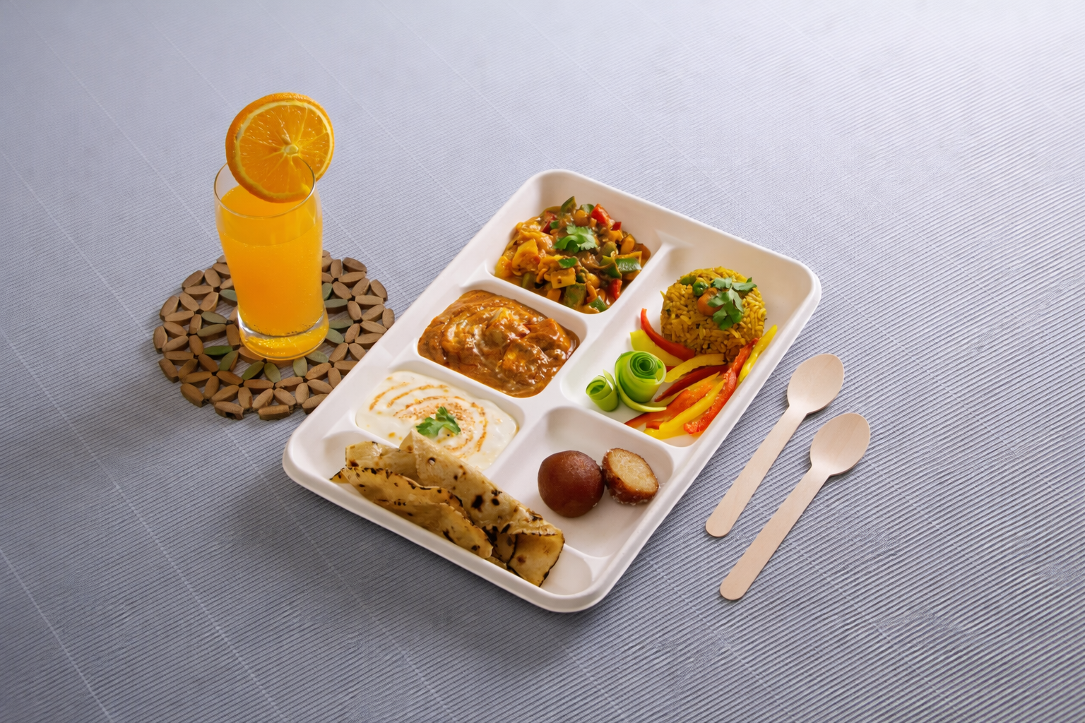 Sustainable meal trays